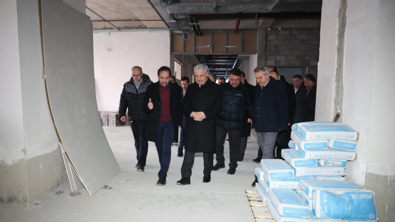 Konya Valisi İbrahim Akın’dan Konya Anadolu İmam Hatip Lisesi İnşaatına İnceleme
