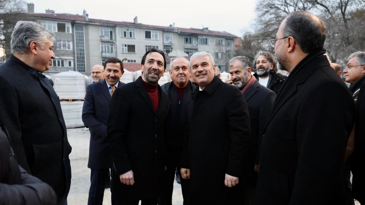 Konya Valisi İbrahim Akın’dan Konya Anadolu İmam Hatip Lisesi İnşaatına İnceleme